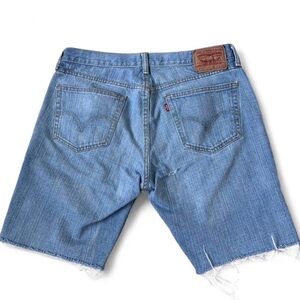 Levi's 559 Light Blue Jean Shorts